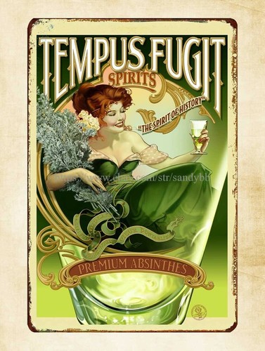 Tempus fugit absinthe retro - fugit,